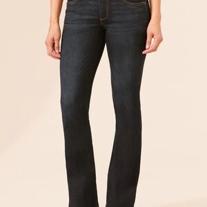 "Ab"solution Itty Bitty Bootcut Indigo Petite Jeans